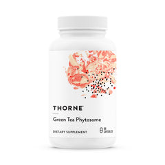 THORNE Green Tea Phytosome bottle with caffeine-free antioxidant capsules