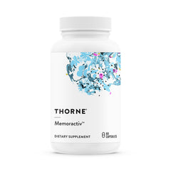 THORNE Memoractiv bottle front for focus and memory support
