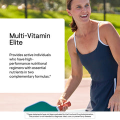 THORNE Multi-Vitamin Elite AM capsules for daytime energy support.