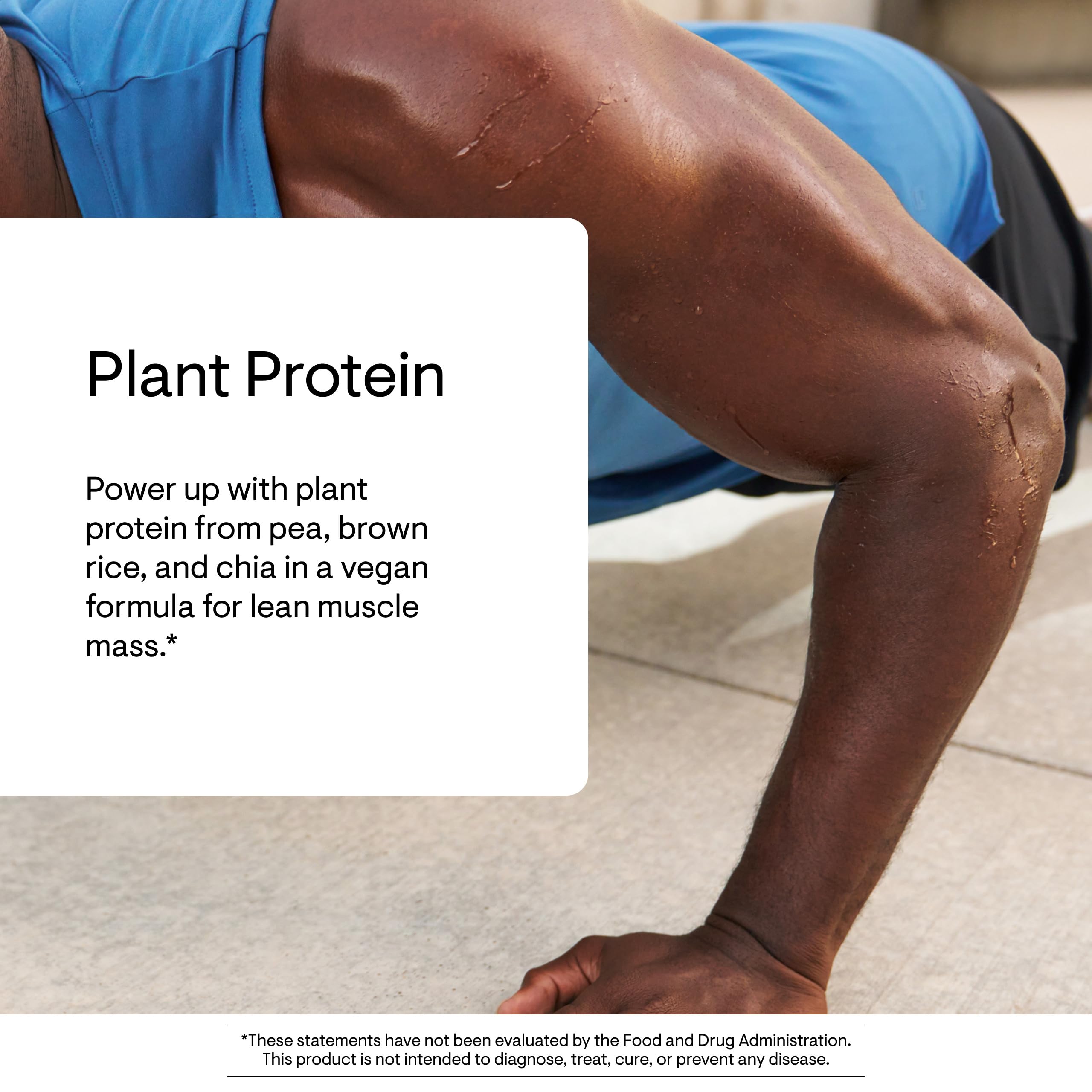 Thorne Plant Protein shake blends with ice for a creamy texture.