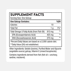 Close-up of Thorne Super EPA softgels for easy daily intake.