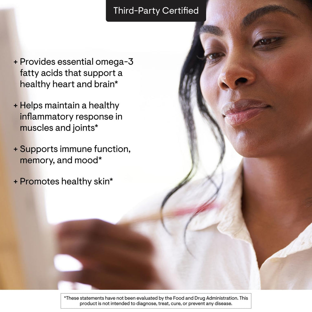 THORNE Super EPA third-party certification seal on packaging