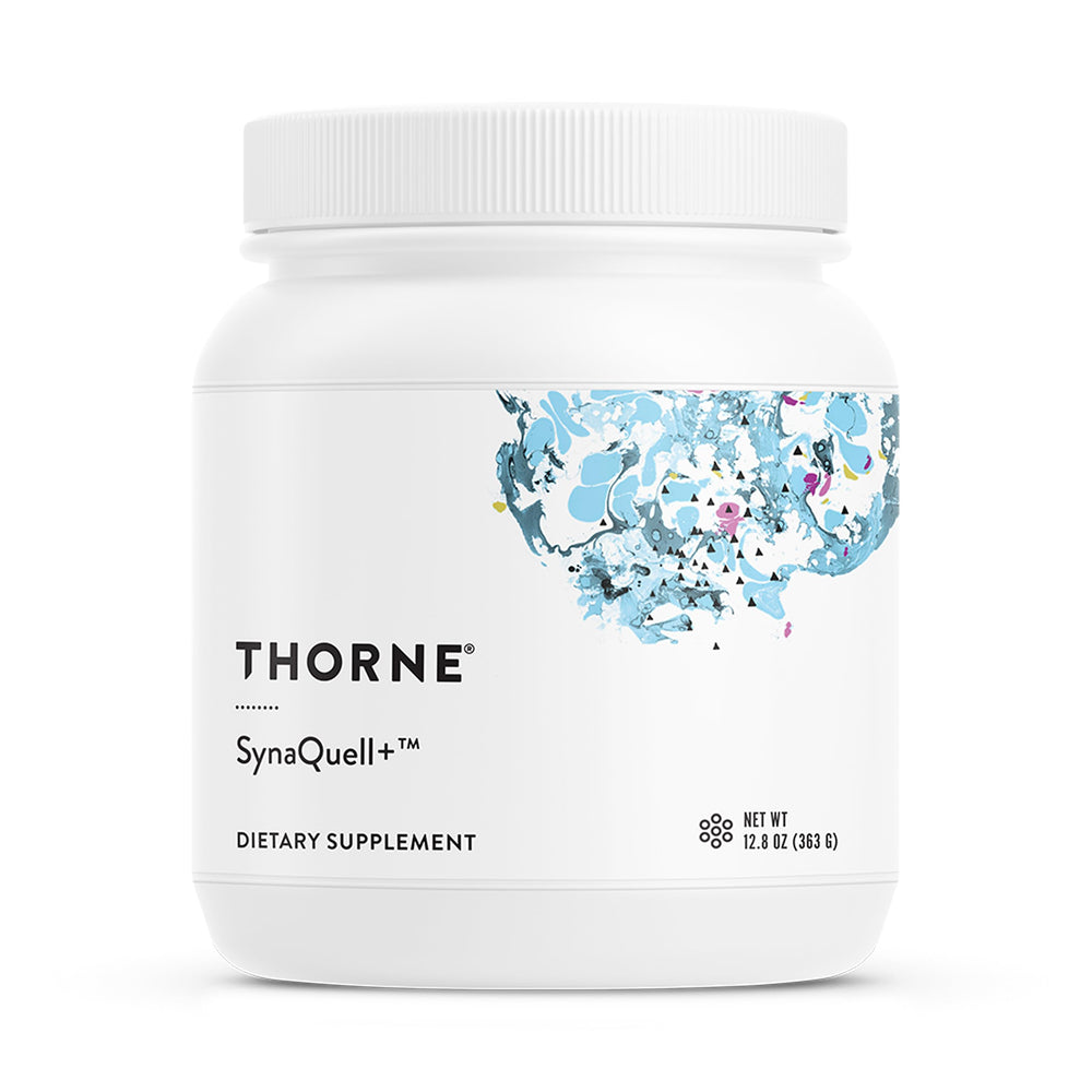 THORNE SynaQuell+ bottle front view for daily brain support.