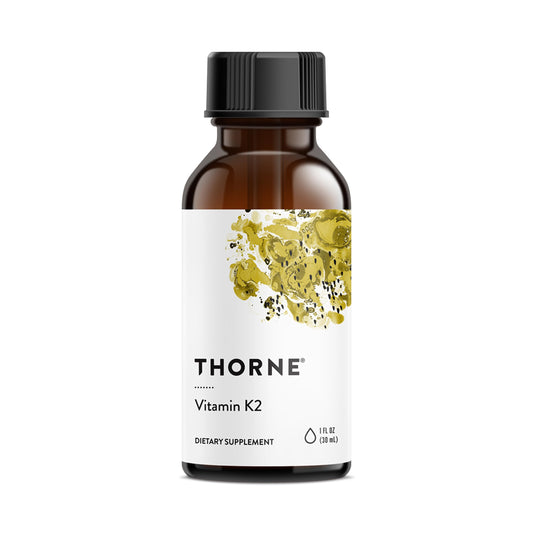 THORNE Vitamin K2 Liquid bottle for easy daily dosing