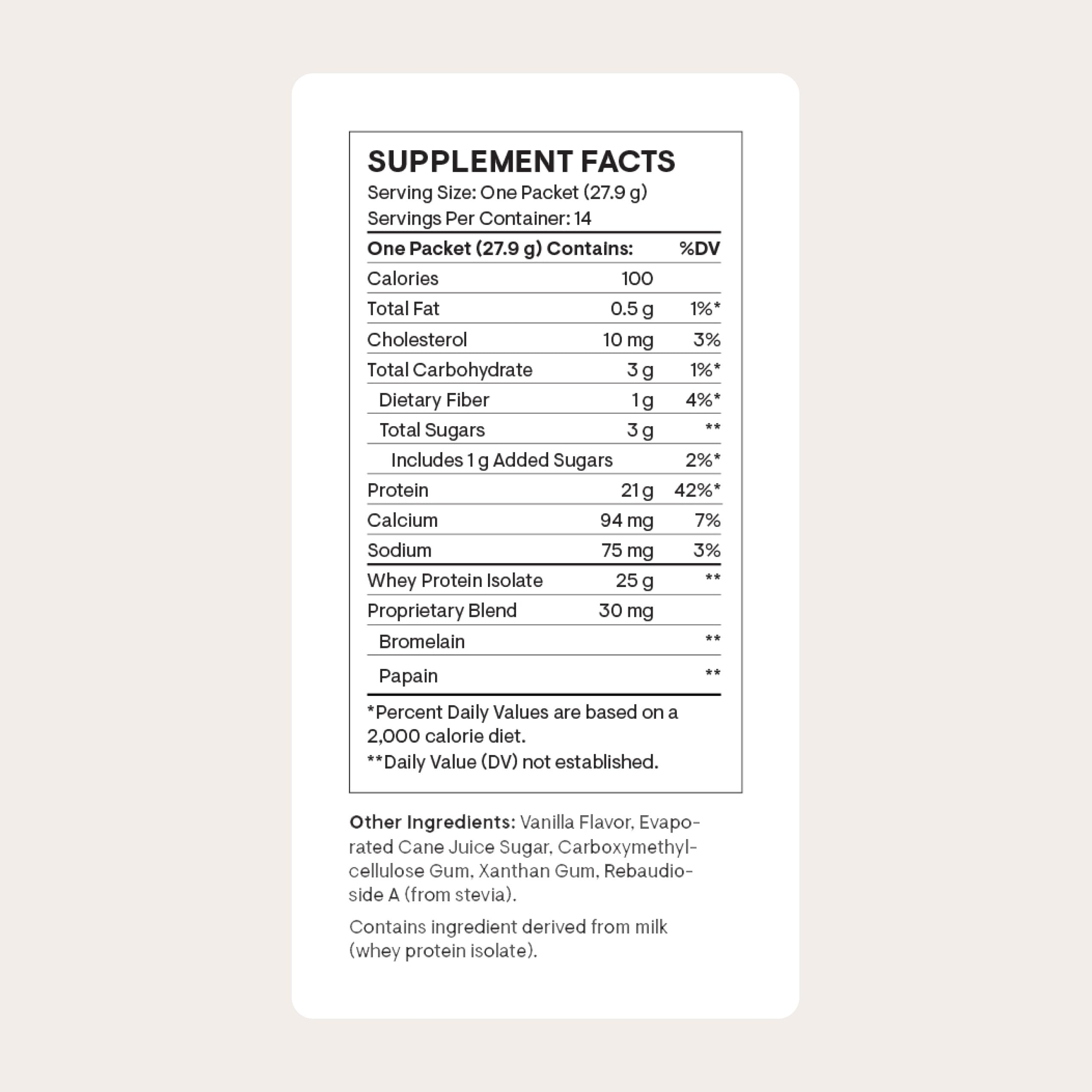 THORNE Whey Protein Isolate scoop atop powder for easy post-workout shakes