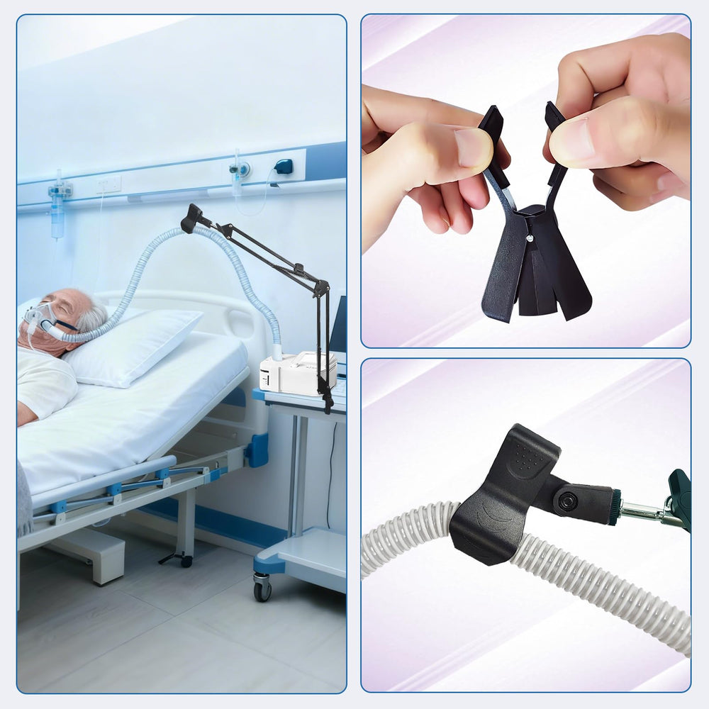 Zippered pocket feature aids cleaning and quick drying of hose setup.