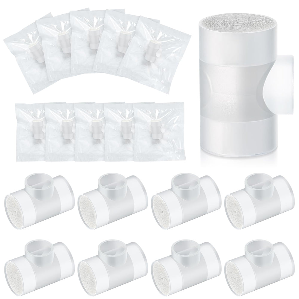 Threlaco tracheostomy HME in individual packaging for purity and convenience.