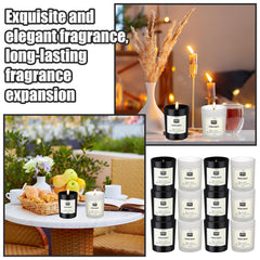 Threlaco English Pear Freesia candle for warm, fruity scented rooms.