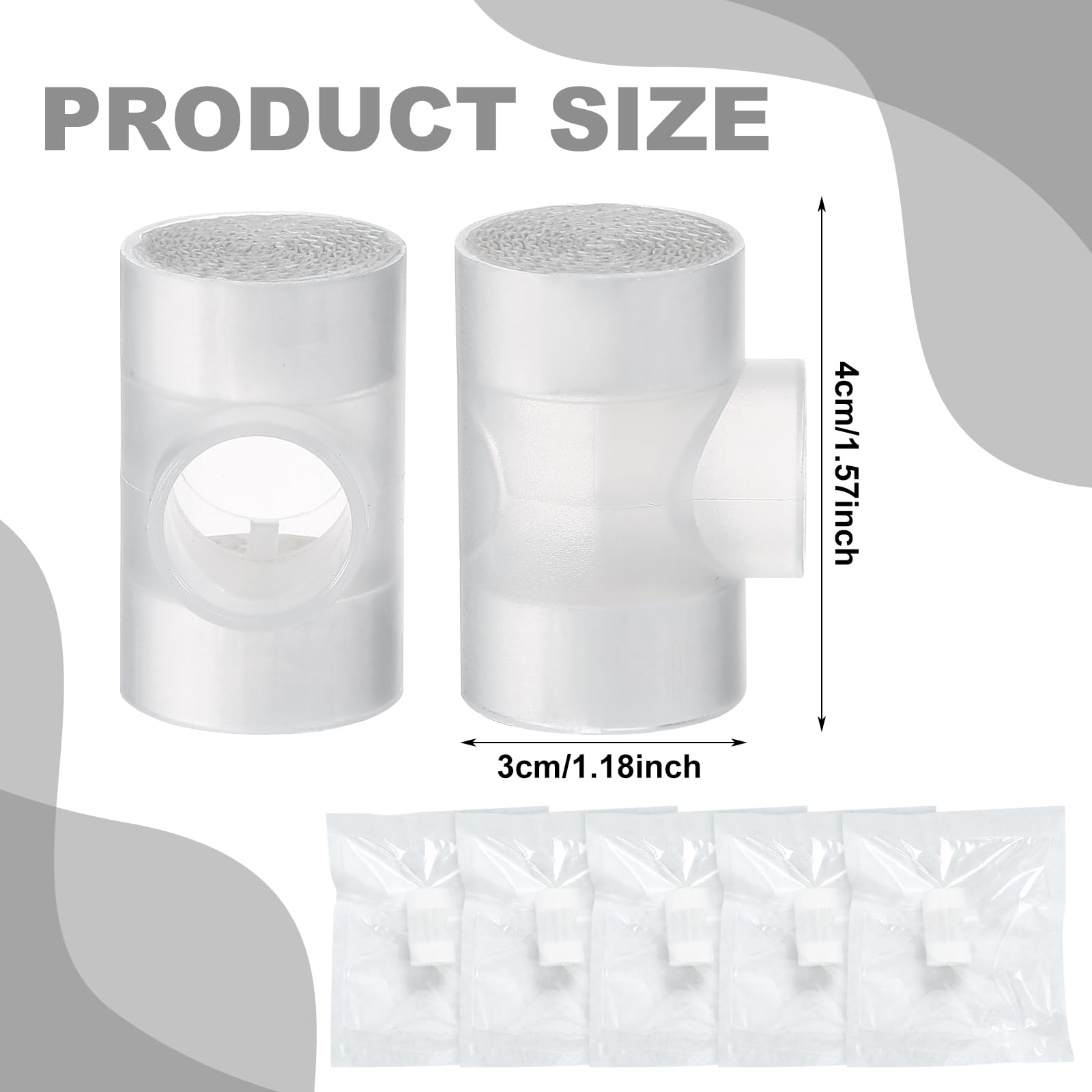 Threlaco HME moisturizes and warms inhaled air for patient comfort during care.