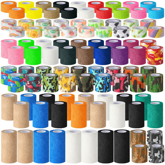 Threlaco neon-style bandage wrap on wrist offering quick, adjustable support.