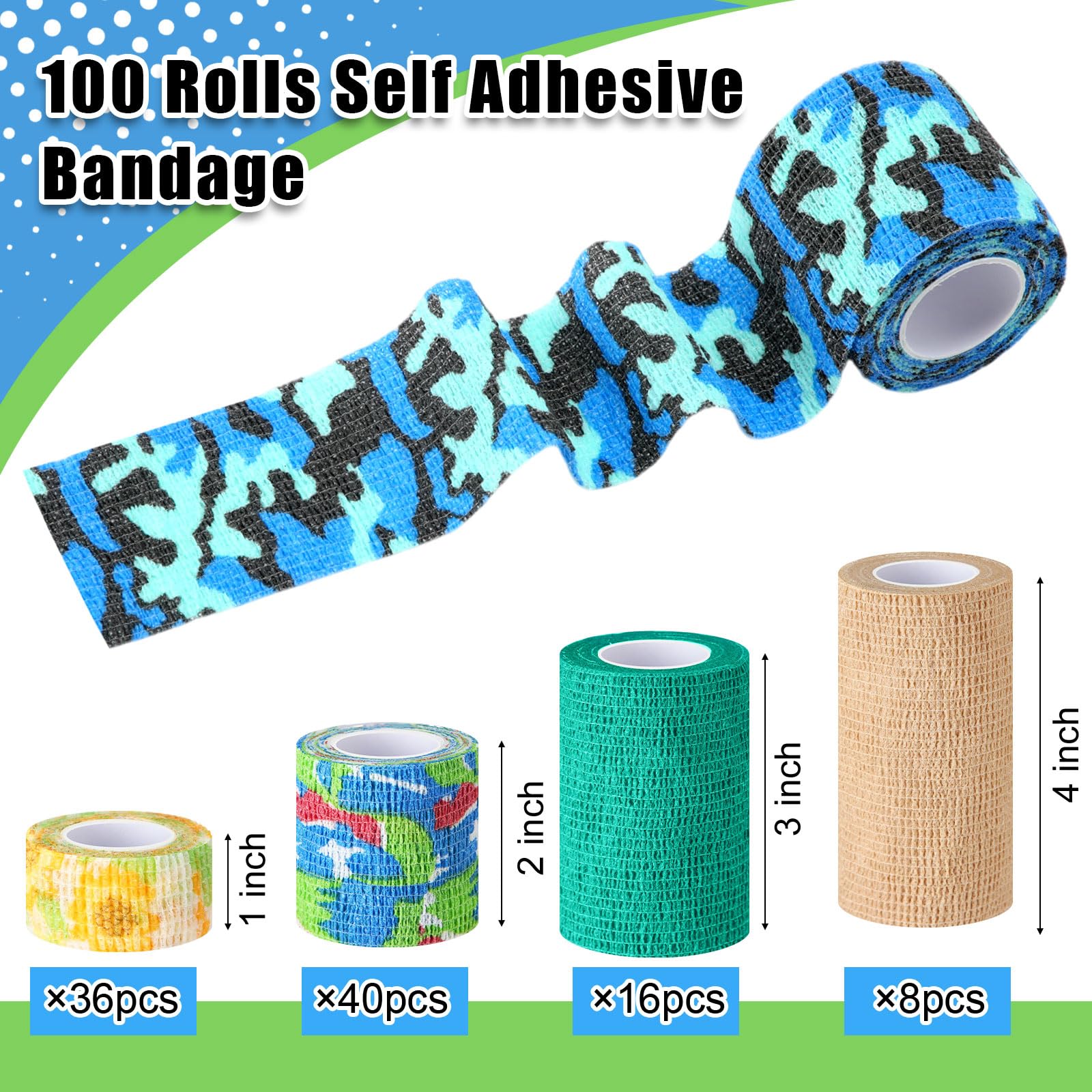 Threlaco neon-style bandage wrap on ankle during sport for secure fit.