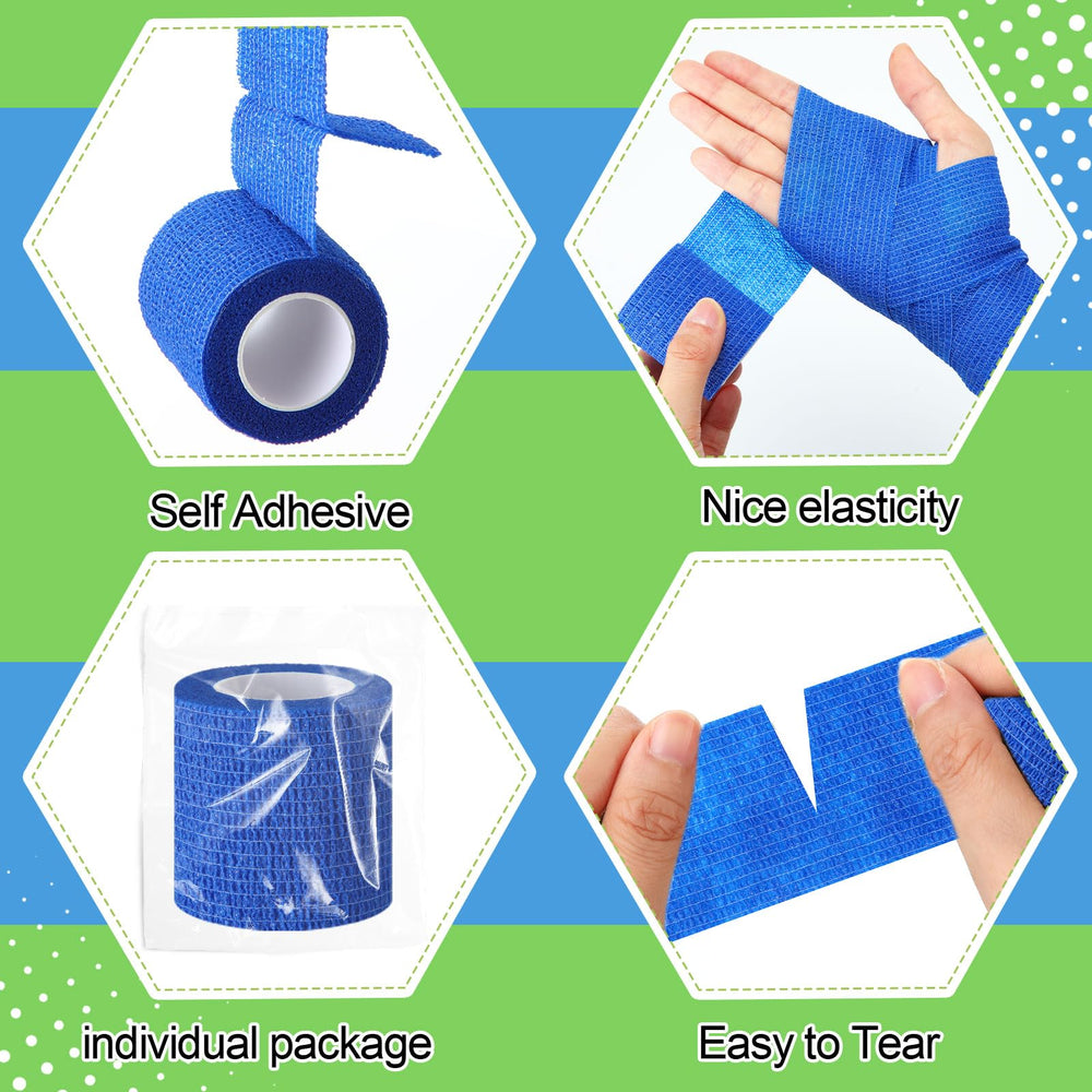 Threlaco bulk 100-rolls bandage wrap ready for emergency kits.