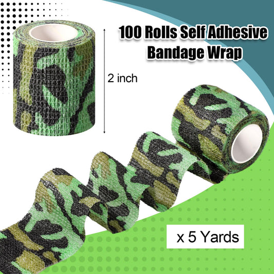 Threlaco self-adhesive bandage wrap on wrist provides quick, clip-free hold.