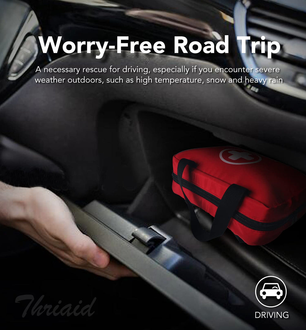 THRIAID portable carry handle design enables easy transport anywhere
