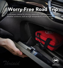 THRIAID portable carry handle design enables easy transport anywhere