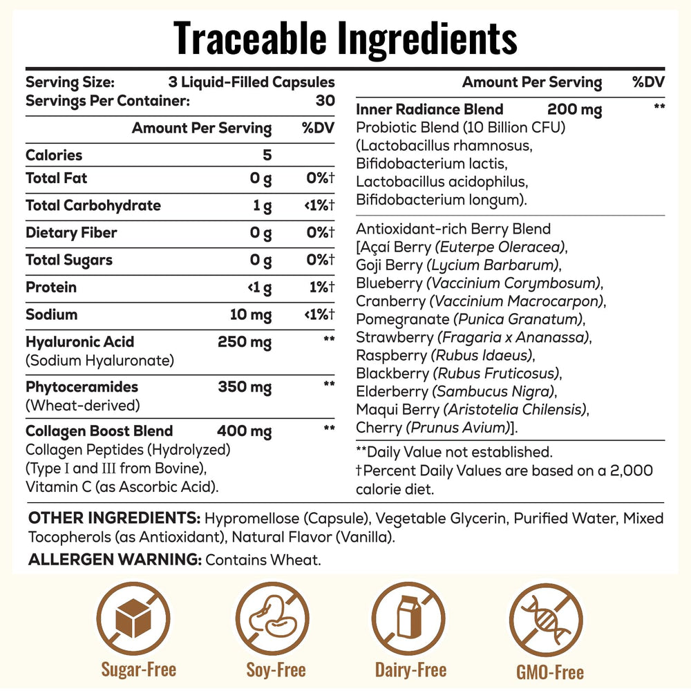 ThrivyThystle probiotic blend label hints at gut-friendly support within the formula.