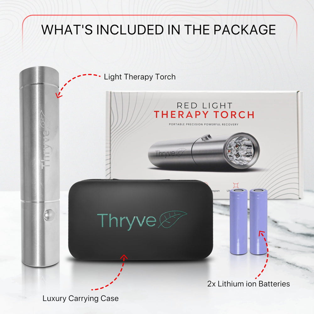 Thryve skin appearance focus with the torch for a refreshed look.