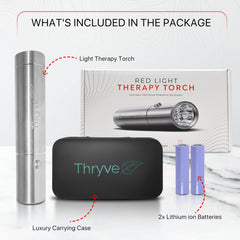 Thryve skin appearance focus with the torch for a refreshed look.