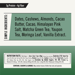 Close-up of gluten-free ingredients in Thunderbird bars highlighting fruit and nuts