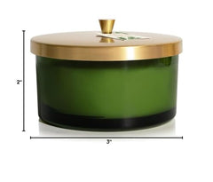 Thymes Frasier Fir candle care tips for optimal burn safety.