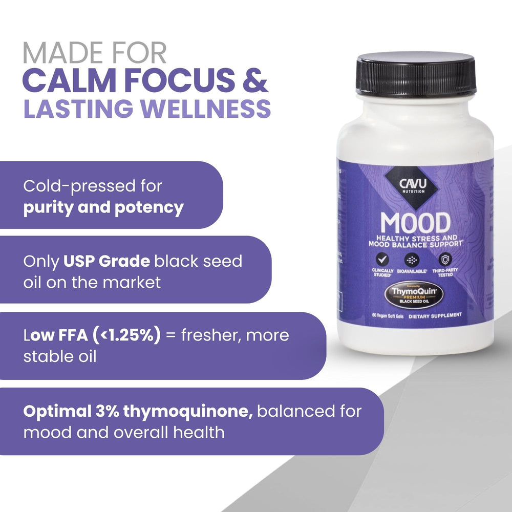 ThymoQuin Mood softgels closeup
