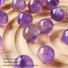 Tianigo Baoding Balls smooth polished surface for comfortable grip.