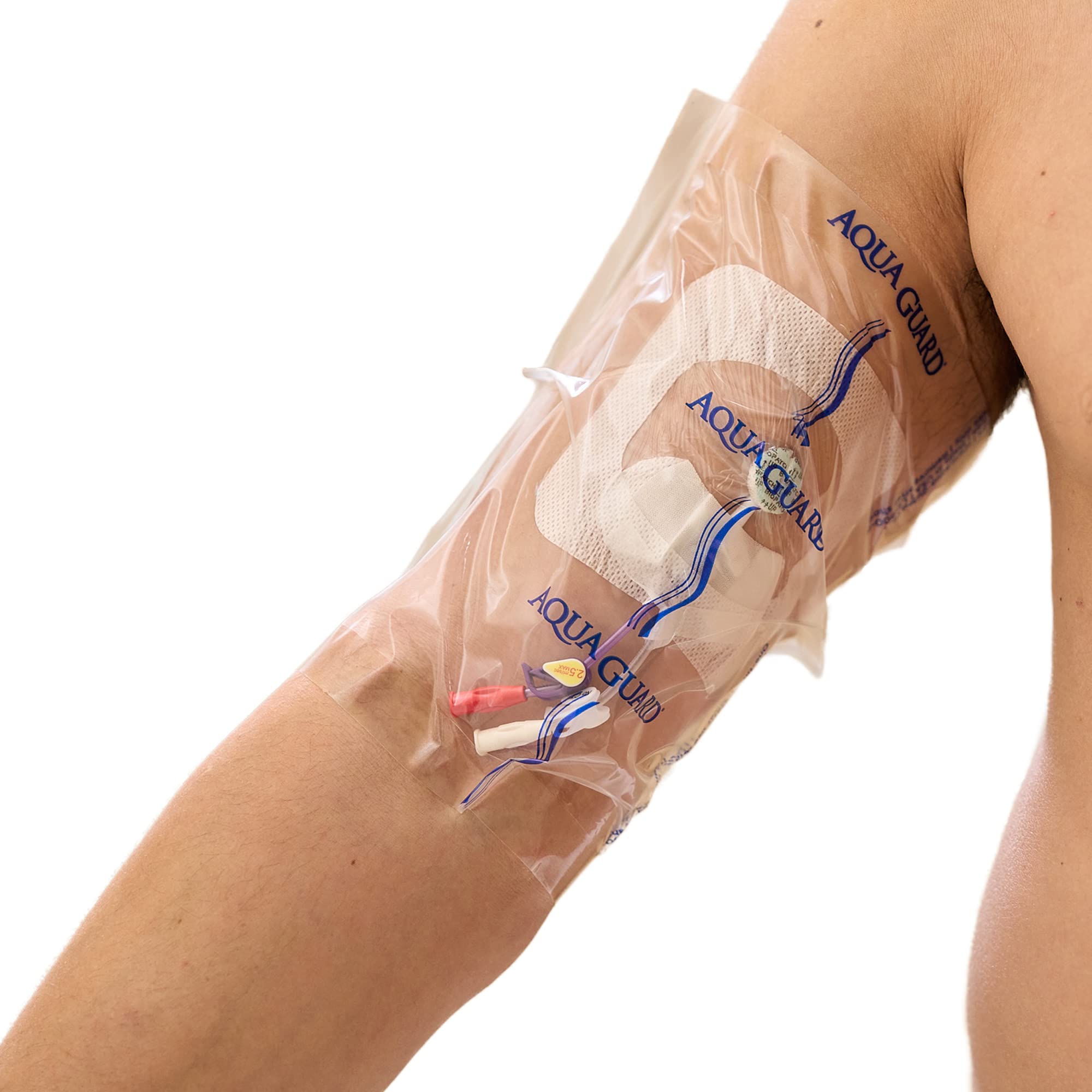 TIDI AquaGuard sheet provides shower protection to keep wounds dry.