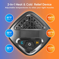 Tidjani wearable strap demonstrates cordless neck relief