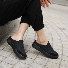 TIDU slip-on loafers featuring breathable fabric for all-day comfort.