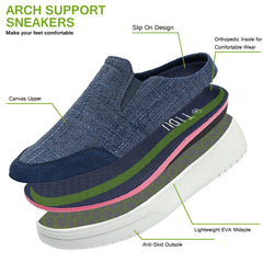 TIDU breathable fabric upper keeps feet cool and dry during wear.