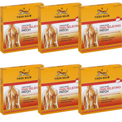 Tiger Balm Patch close-up applying to skin for targeted comfort