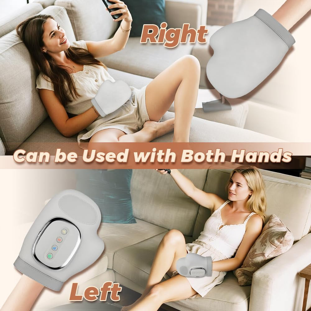 Tiiyee full-hand massage covers wrist, palm, and fingers.