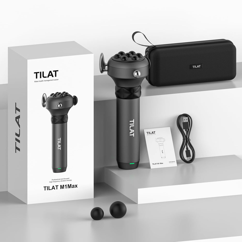 TILAT M1 Max compact design with high vibration range supports muscle relaxation and mobility