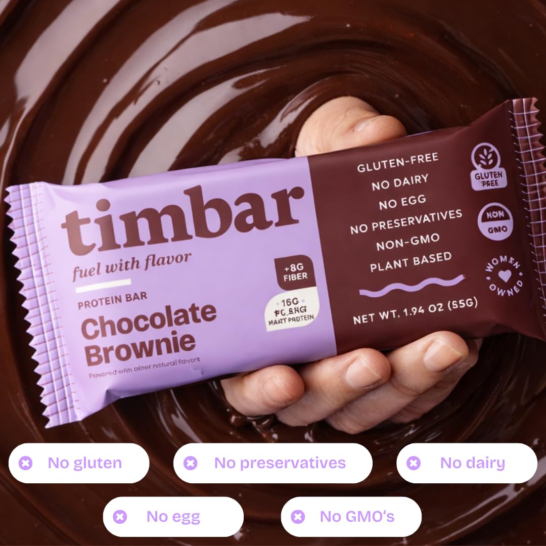 TIMBAR Non-GMO label emphasizes a clean, transparent ingredients list.