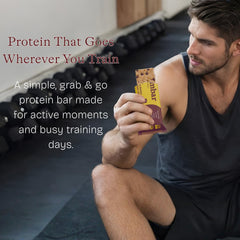 TIMBAR bar on-the-go snack foil wrap—perfect for travel and workouts.