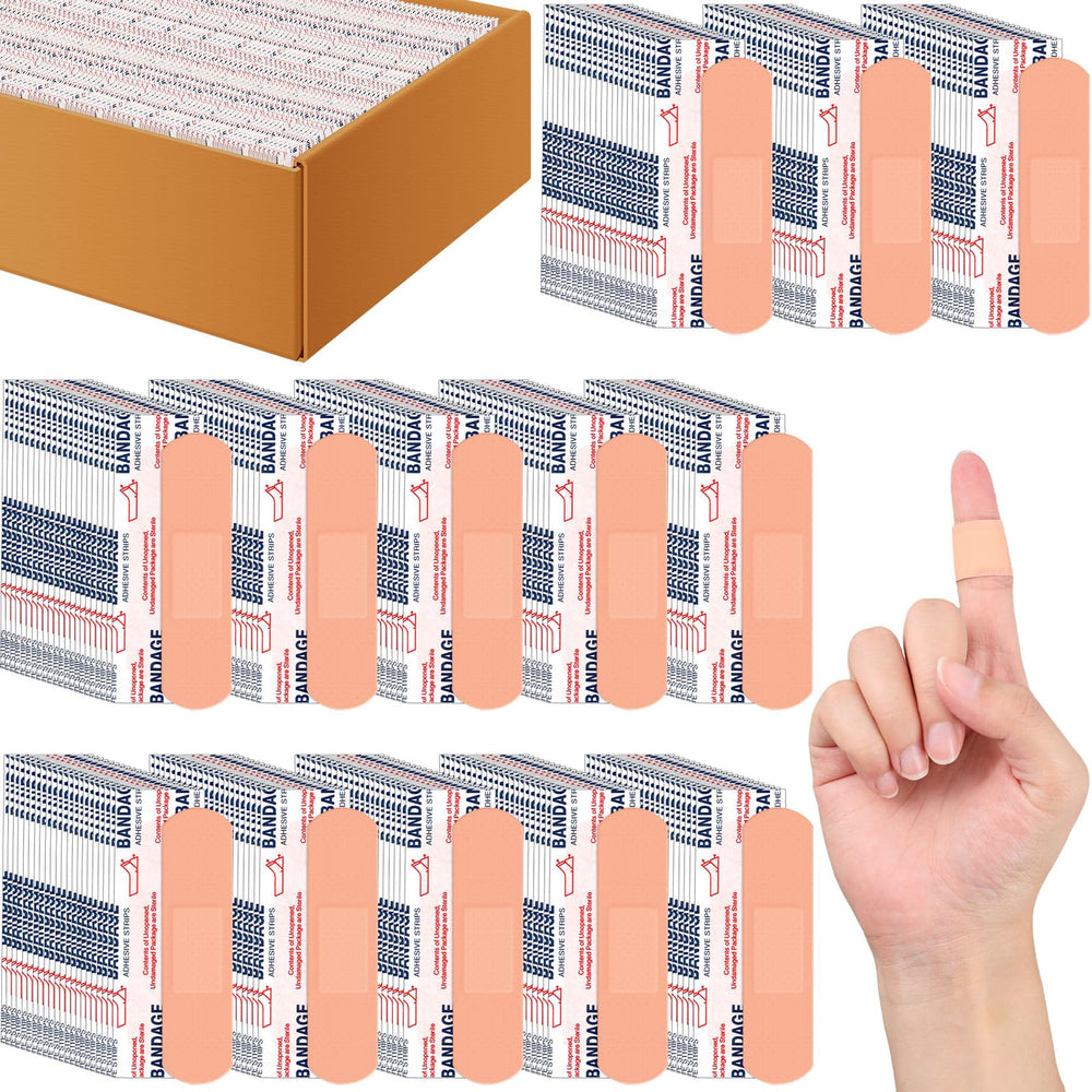 Timgle 7000-pcs bulk bandages bulk-pack setup for easy stocking and donation readiness