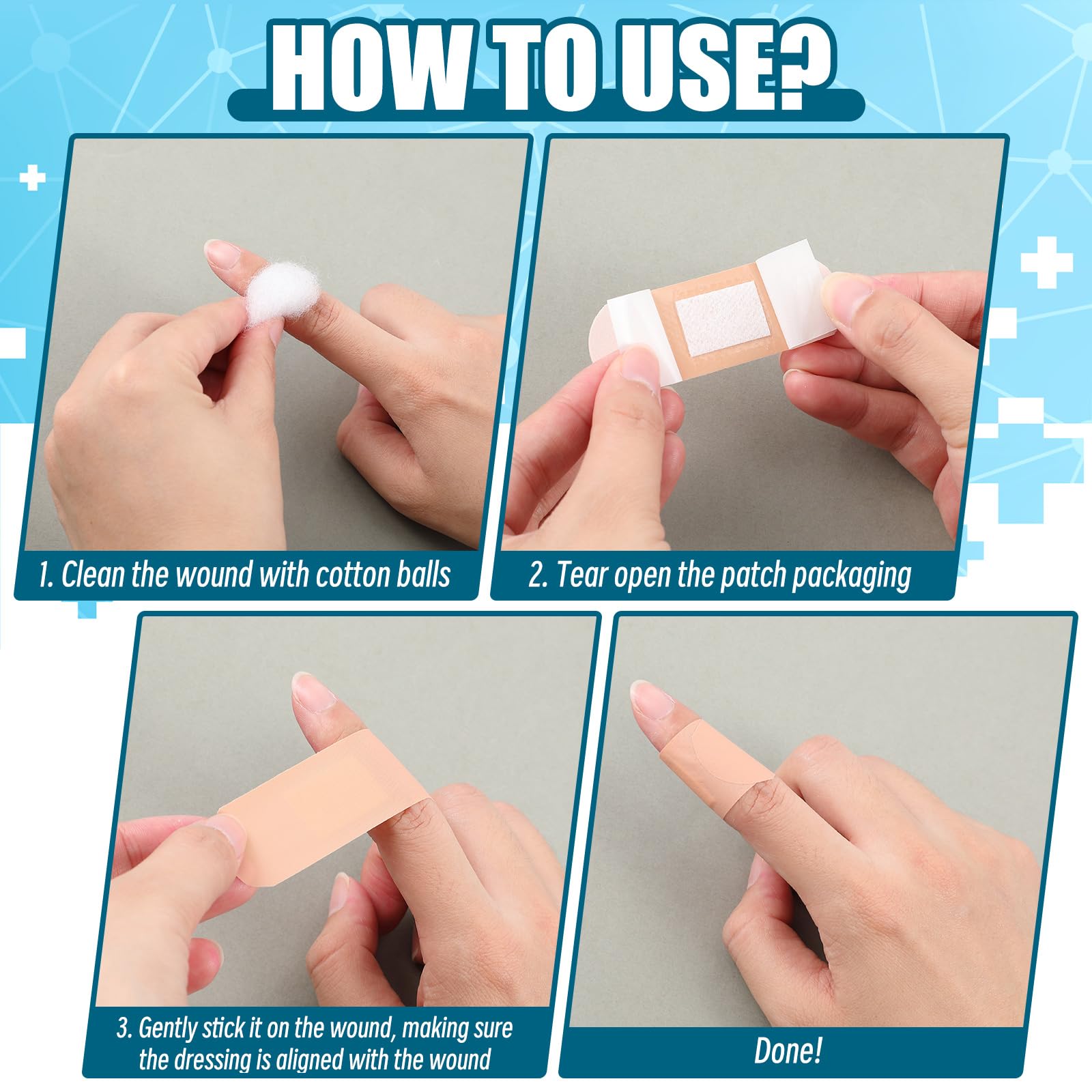 Timgle nude breathable bandages designed for sensitive skin comfort.