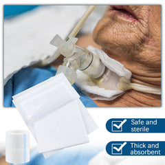 Timgle ready-to-use split gauze pads for quick changes