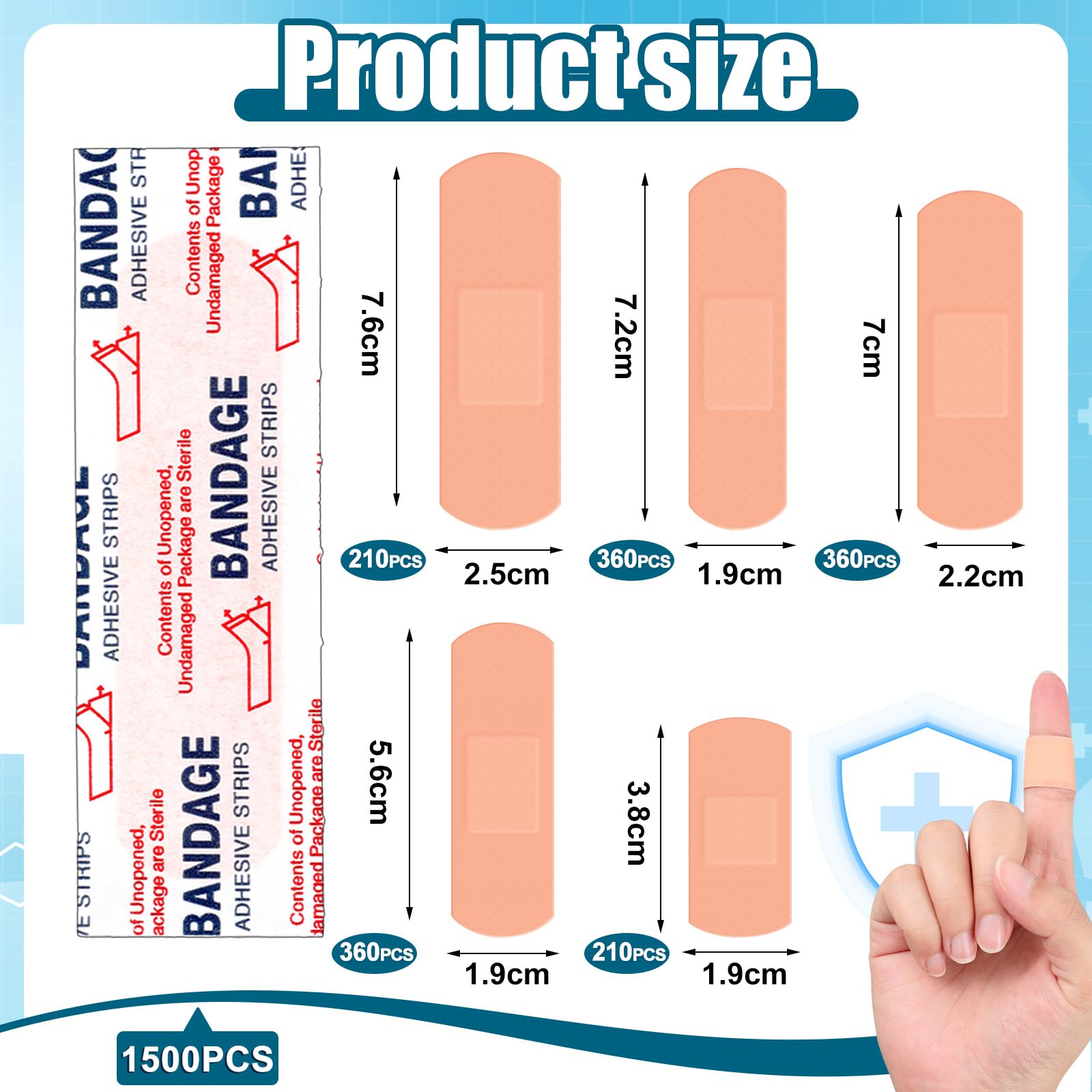 Timgle waterproof bandages maintain adhesion during activity