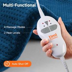 TiMiCalda four-motor-model offers intensified warmth and massage for tense areas.