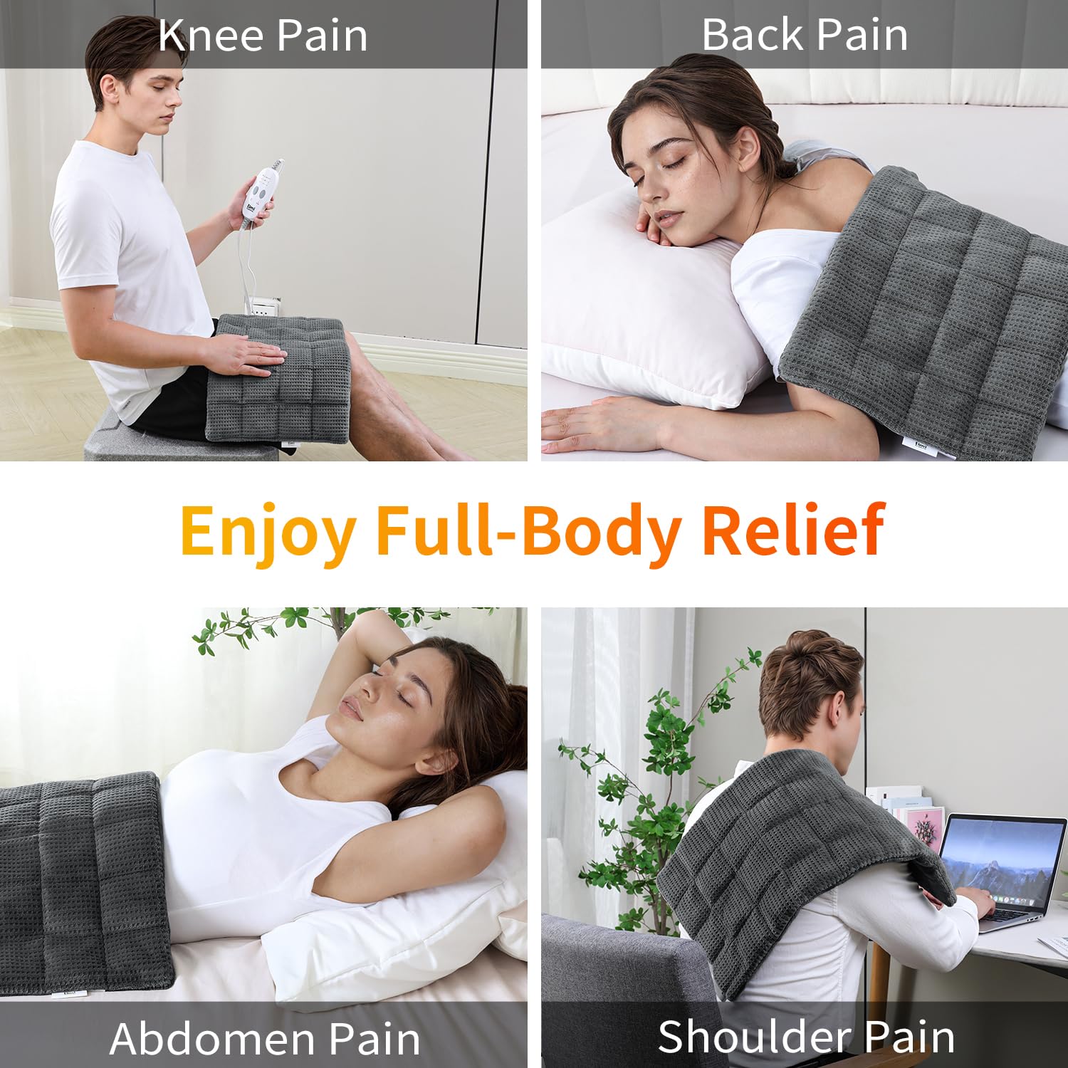 TiMiCalda heating pad is easy to wipe clean.