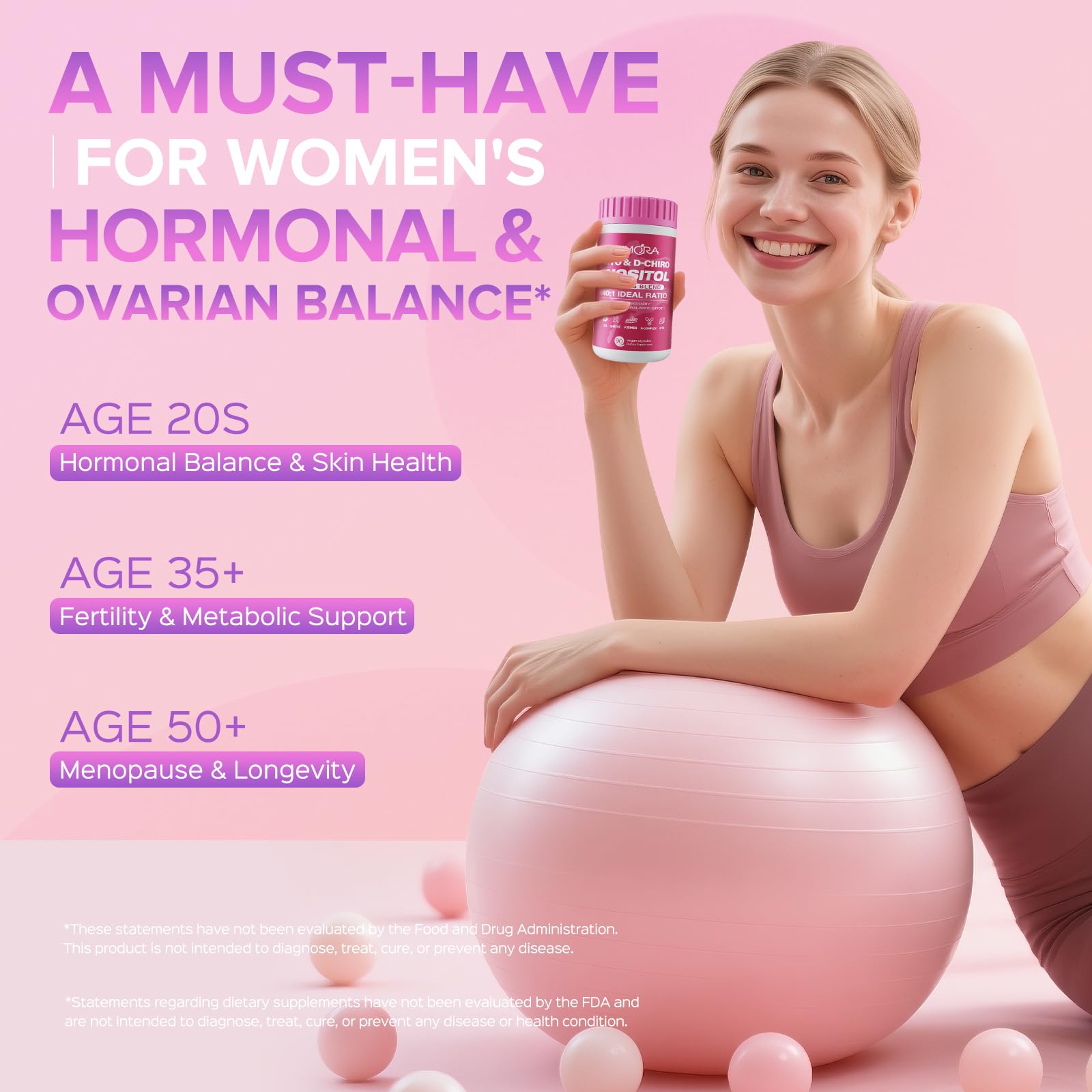 TIMORA glass of water with capsules for daily intake
