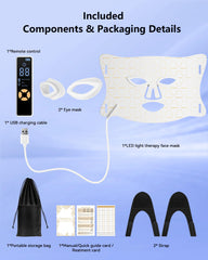 Tinkoola soft eye cushions protect eyes during light therapy.