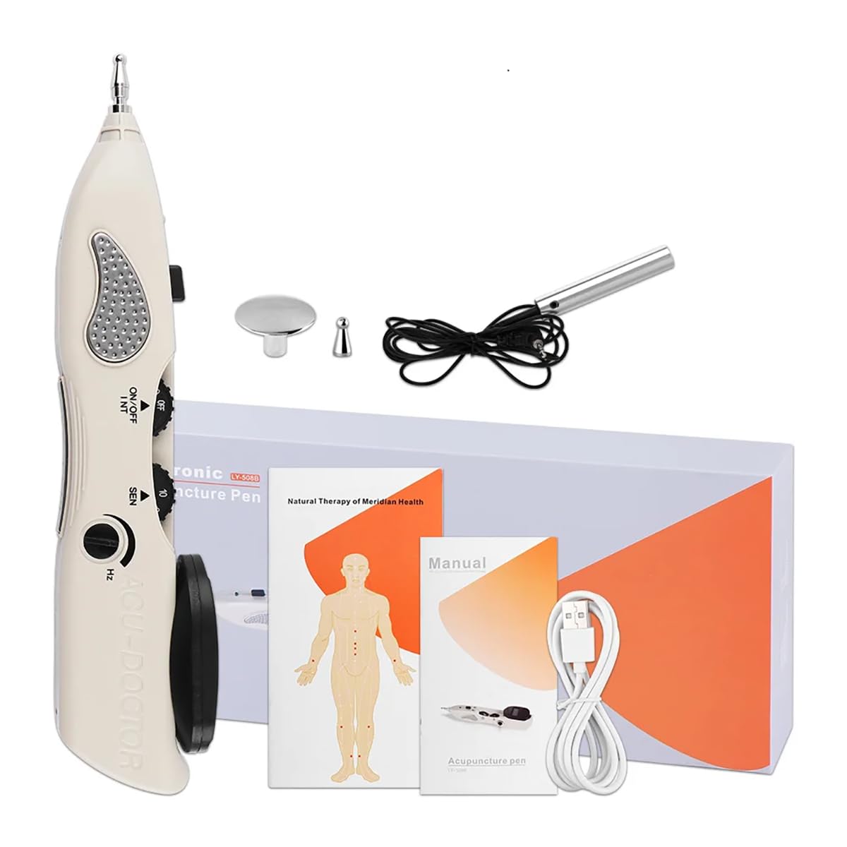 Tirisia electronic acupuncture pen detects points for at-home meridian use.