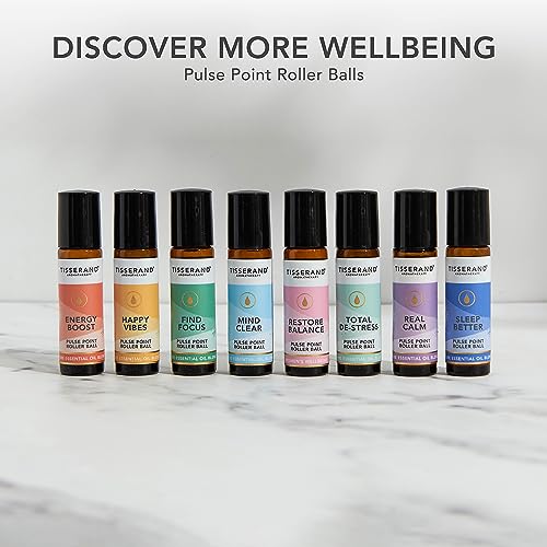 Tisserand Happy Vibes nutmeg note adds warm aroma for cozy moments.