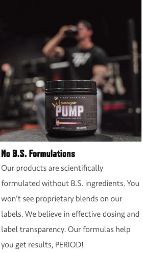 Titan Nutrition Pump Unrivaled orange creamsicle drink shown in glass.