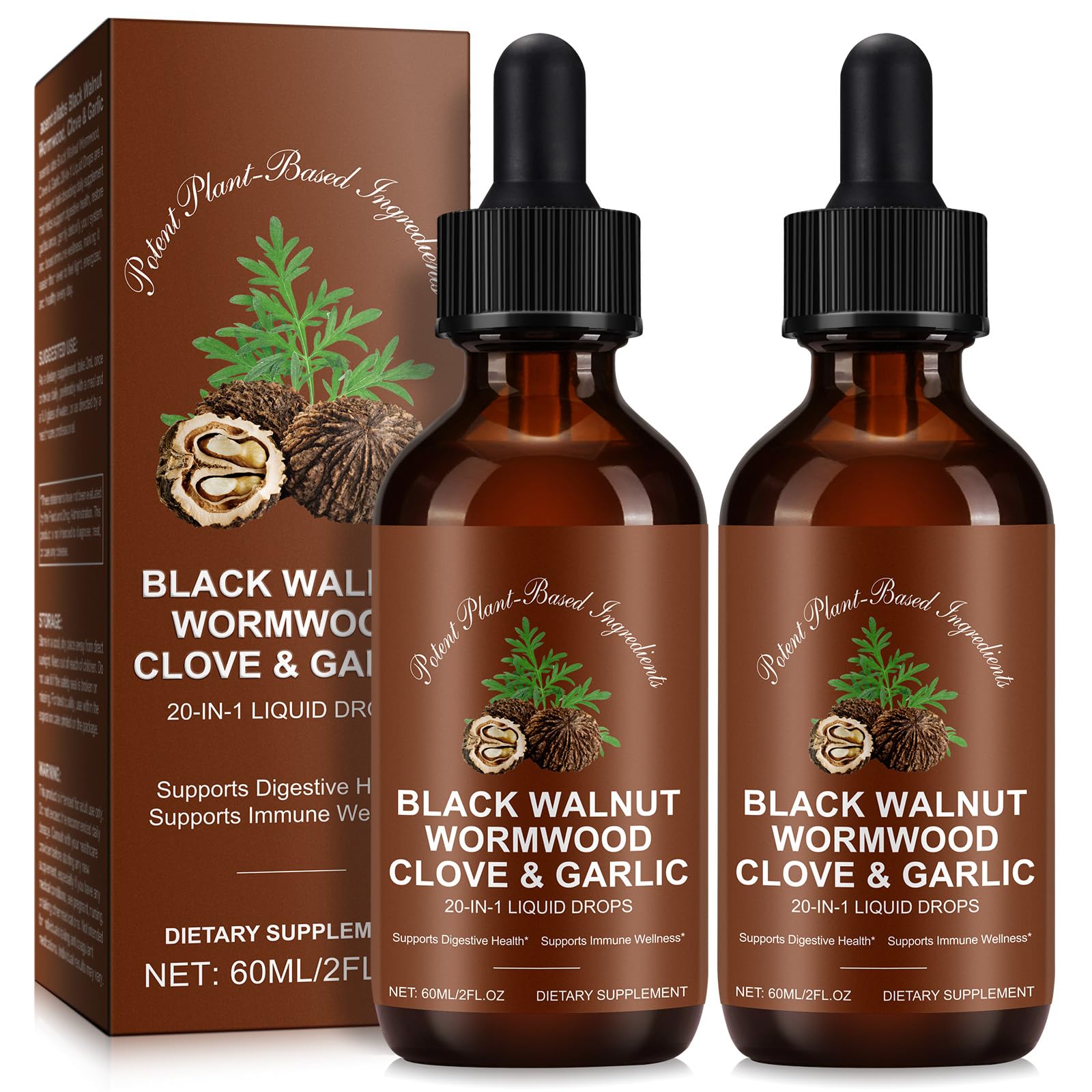 Tiuedu bottle closeup shows the herbal drops for daily digestive support