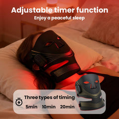 Cordless charging dock enables portable use with the Tiyeaud mask.