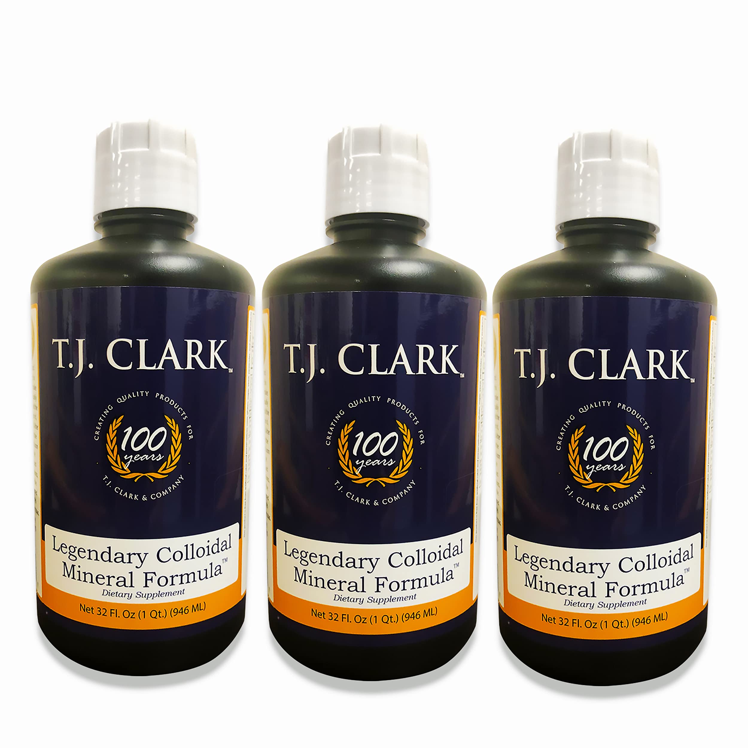 T.J. Clark Legendary Mineral bottle close-up for daily mineral support