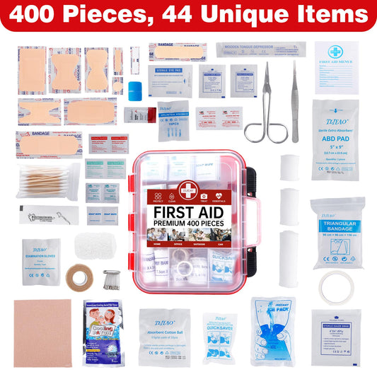 TLIEAO wall-mount organization case for fast access to medical supplies.